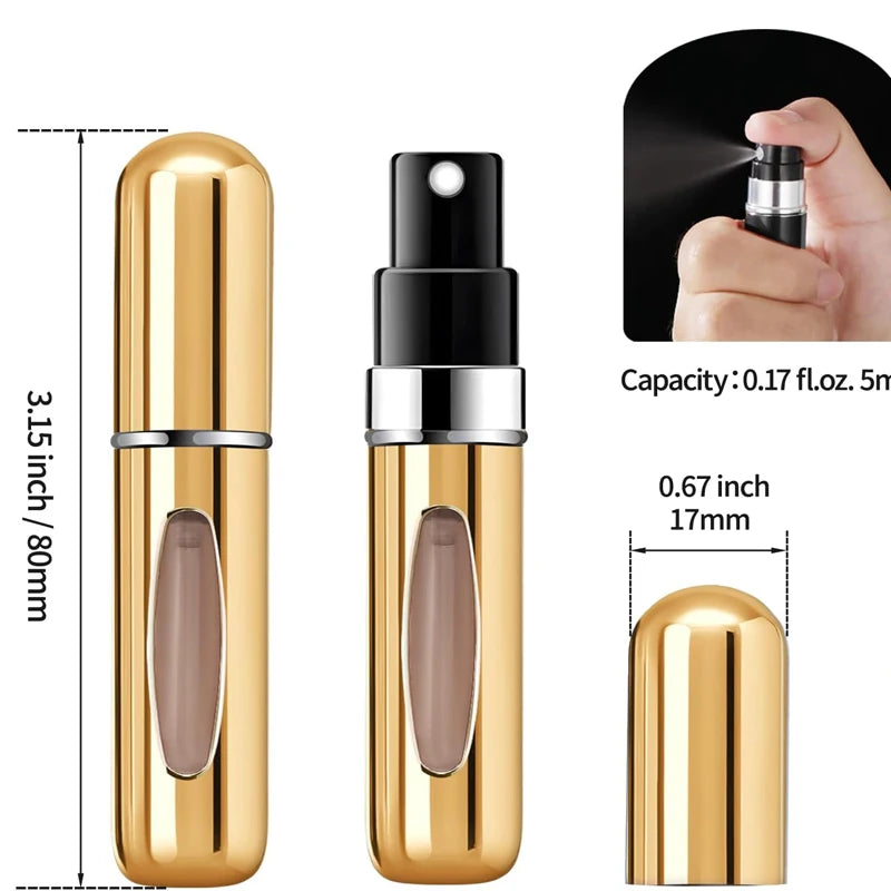 Mini Refillable Perfume Atomizer Spray Bottle