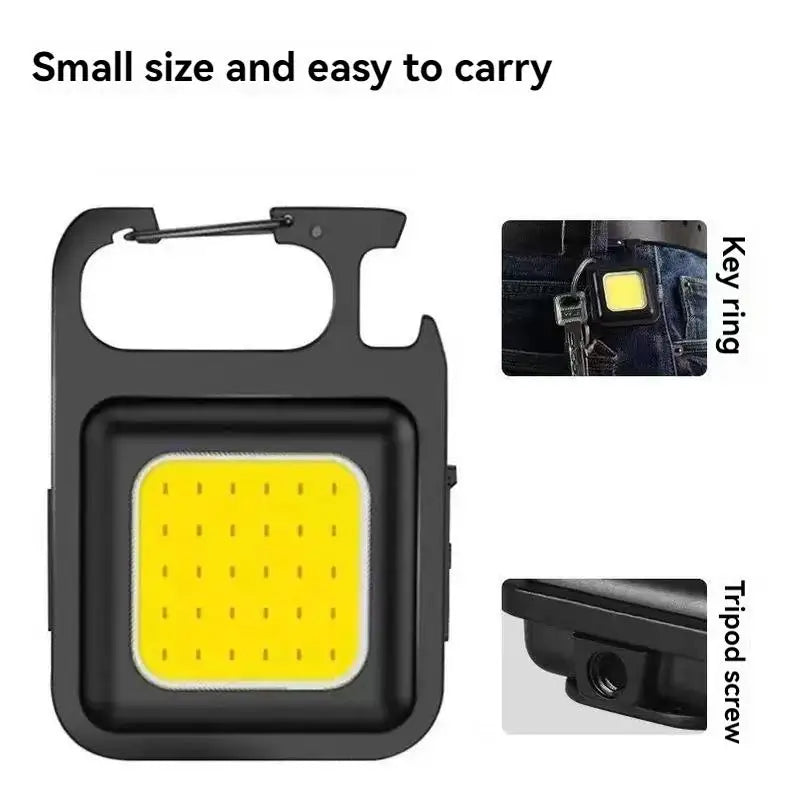 Rechargeable COB LED Waterproof Headlamp