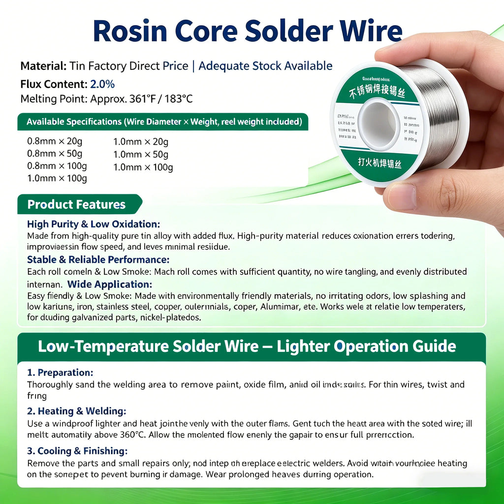 Rosin Core Soldering Tin Wire