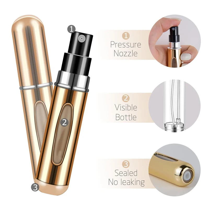 Mini Refillable Perfume Atomizer Spray Bottle