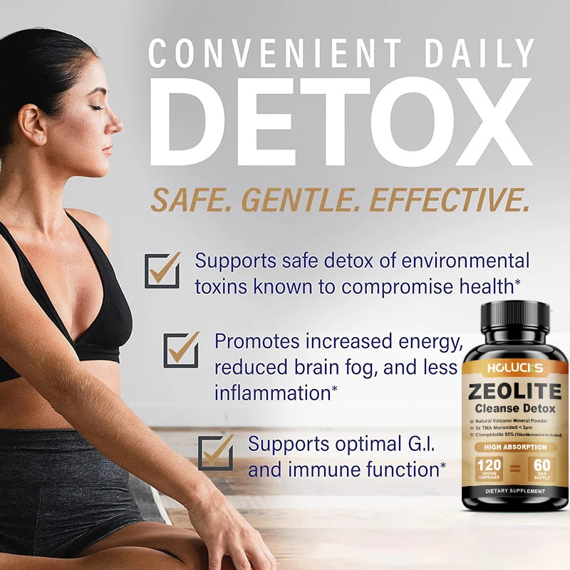 Zeolite Cleanse Detox Supplement